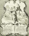 Hogarth, William: Gesch�ftskarte f�r Ellis Gamble