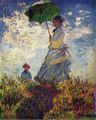 Monet, Claude: Camille Monet und Sohn Jean auf dem H�gel