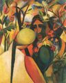 Macke, August: Indianer