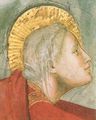Giotto di Bondone: Fresken in der Kirche San Francesco in Assisi, Szene: Noli me tangere, Detail