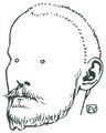 Vallotton, F�lix: Kopf Jules Renard