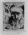 Corinth, Lovis: Tod und K�nstler