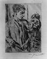 Corinth, Lovis: Tod und J�ngling