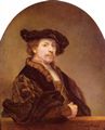 Rembrandt Harmensz. van Rijn: Selbstportr�t