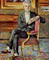 C�zanne, Paul: Portr�t Victor Chocquet sitzend