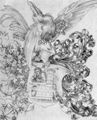 D�rer, Albrecht: Wappen mit Mann hinterm Offen