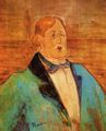 Toulouse-Lautrec, Henri de: Portr�t des Oscar Wilde