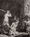 Rembrandt Harmensz. van Rijn: Die Enthauptung Johannes des T�ufers