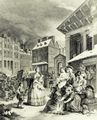 Hogarth, William: Folge »Die vier Tageszeiten«, Der Morgen
