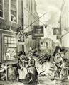 Hogarth, William: Folge »Die vier Tageszeiten«, Nacht