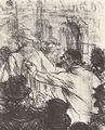 Toulouse-Lautrec, Henri de: Illustration zu Clemeceau's »Am Fu� des Sinai«