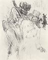 Toulouse-Lautrec, Henri de: Illustration zu Clemeceau's »Am Fu� des Sinai«