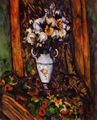 C�zanne, Paul: Stillleben, Vase mit Blumen