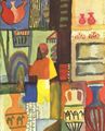Macke, August: H�ndler mit Kr�gen