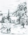 Macke, August: Der Garten am See
