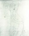 Modigliani, Amedeo: Halbfigur eines jungen M�dchens