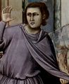 Giotto di Bondone: Fresken in der Arenakapelle in Padua, Szene: Die Vertreibung der H�ndler aus dem Tempel, Detail: H�ndler