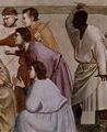 Giotto di Bondone: Fresken in der Arenakapelle in Padua, Szene: Gei�elung Christi, Detail