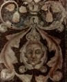 Giotto di Bondone: Fresken in der Peruzzi-Kapelle, Kirche Santa Croce in Florenz, Ornament, Detail