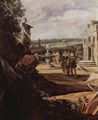 Hals, Frans: Verheiratetes junges Paar in einem Garten, Detail