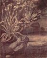 Leonardo da Vinci: Madonna in der Felsengrotte, Szene: Maria mit Christuskind, Johannes dem T�ufer als Kind und einem Engel, Detail