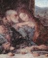 Leonardo da Vinci: Das Abendmahl, Detail
