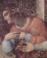 Leonardo da Vinci: Das Abendmahl, Detail