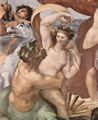 Raffael: Fresken in der Villa Farnesia, Wandfresko, Szene: Triumph der Galatea, Detail