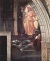 Raffael: Stanza di Eliodoro im Vatikan f�r Papst Julius II., Wandfresko, Szene: Befreiung Petri, Detail