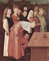 Bosch, Hieronymus: Der Zauberk�nstler, Detail