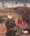 Bosch, Hieronymus: Meditierender Hl. Johannes der T�ufer