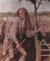 Bosch, Hieronymus: Der Landstreicher (Der verlorene Sohn), Tondo, Detail