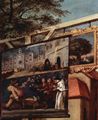 Hogarth, William: Gem�ldeserie »Wahlzyklus«, Szene: Wahlpropaganda, Detail