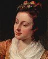 Hogarth, William: Portr�t des Schauspielers David Garrik und seiner Frau, Detail