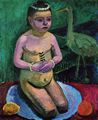 Modersohn-Becker, Paula: Kinderakt mit Storch