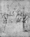 Raffael: Marienkr�nung mit Hl. Petrus und Paulus und Hl. Hieronymus und Franziskus