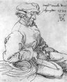 D�rer, Albrecht: Portr�t des Arnold von Seligenstadt, schlafend