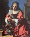 Vermeer van Delft, Jan: Sankt Praxedis