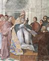 Raffael: Gregor IX. erkennt die Dekretalien an