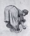 Gogh, Vincent Willem van: �hrenlesende B�uerin