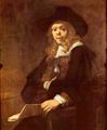 Rembrandt Harmensz. van Rijn: Portr�t des Gerard de Lairesse