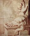F�ssli, Johann Heinrich: Der K�nstler verzweifelnd angesichts der Gr��e der antiken Tr�mmer