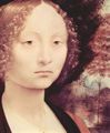 Leonardo da Vinci: Portr�t einer Edeldame (Ginevra Benci), Detail