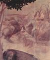 Leonardo da Vinci: Die Anbetung der Hl. Drei K�nige, Detail