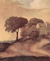 Giorgione: Schlummernde Venus, Detail