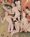Bosch, Hieronymus: Der Garten der L�ste, Mitteltafel: Der Garten der L�ste, Detail