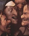 Bosch, Hieronymus: Die Kreuztragung Christi, Detail