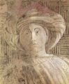 Uccello, Paolo: Florenz, Santa Maria Novella: Dankopfer und Trunkenheit Noahs [4]