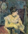 Gauguin, Paul: Portr�t der Mme Gauguin im Abendkleid
