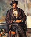 C�zanne, Paul: Sitzender Bauer